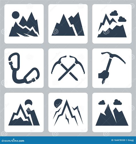 mountaineering symbols